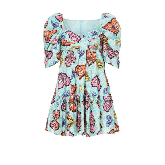 Autumn Adeigbo blue babydoll dress Sauda Dress size 2 / XS - Picture 15 of 15